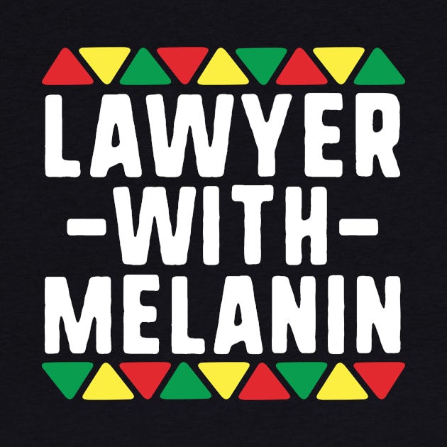 Black Lawyers Matter TShirt Lawyer With Melanin Attorney by 14thFloorApparel